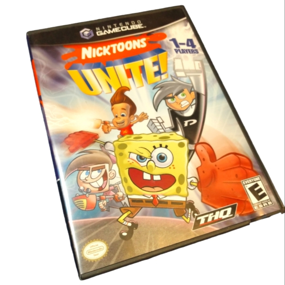 Nintendo GameCube Nicktoons‎ Unite  Game